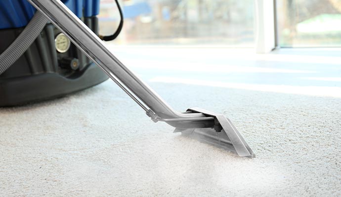 Carpet steam cleaning machine