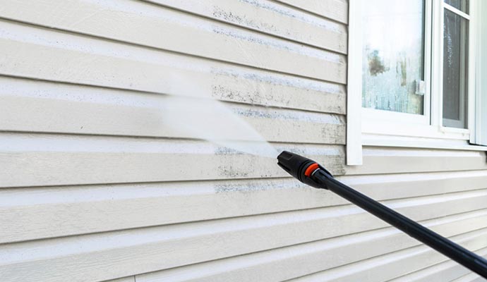 pressure washing